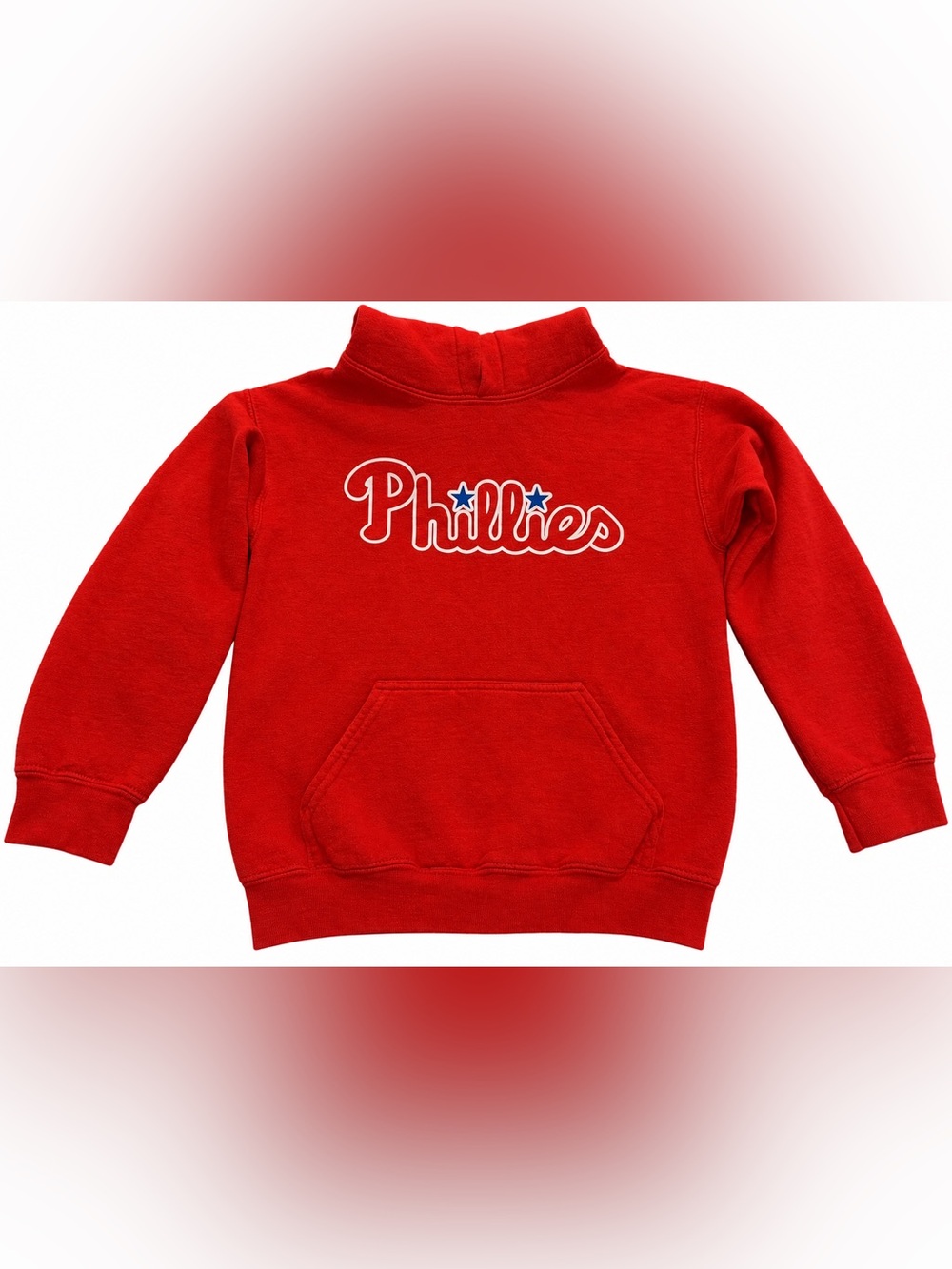 Philadelphia Phillies Red #24 Gildan Heavy Blend Pullover Hoodie M